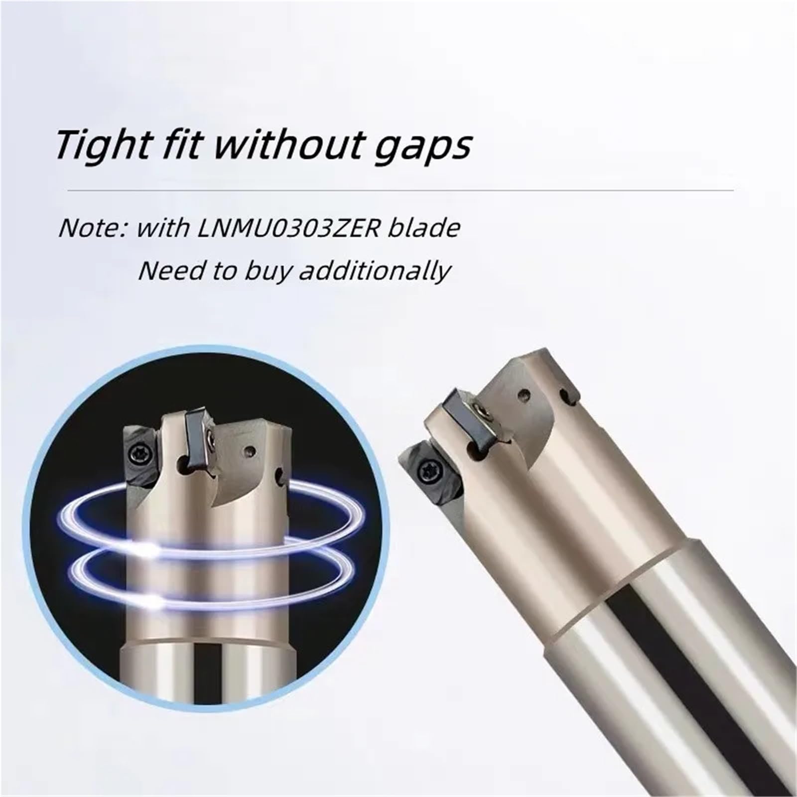 Barra De Corte Para Fresadora CNC HSS EXN03R, Barra De Corte De Aleación Para Fresadora Plana LNMU0303ZER, Herramienta Para Torno De Ultraalto Avance EXN03 Herramienta de Torno(EXN03 C32-35-200L-5T)