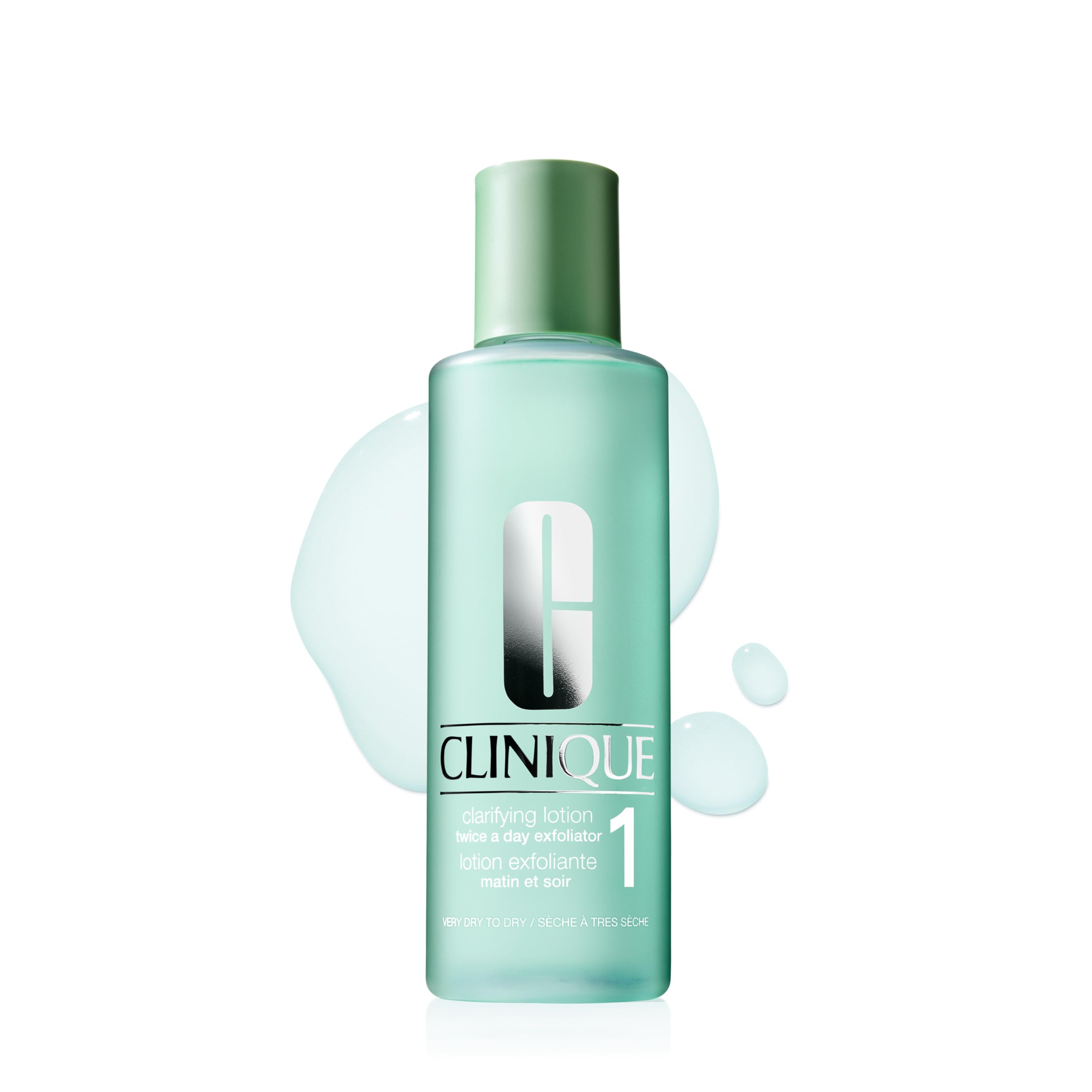 Clinique Clarifying Lotion 1 | Sanftes tägliches Gesichtspeeling für sehr trockene Haut | sanft + gründlich