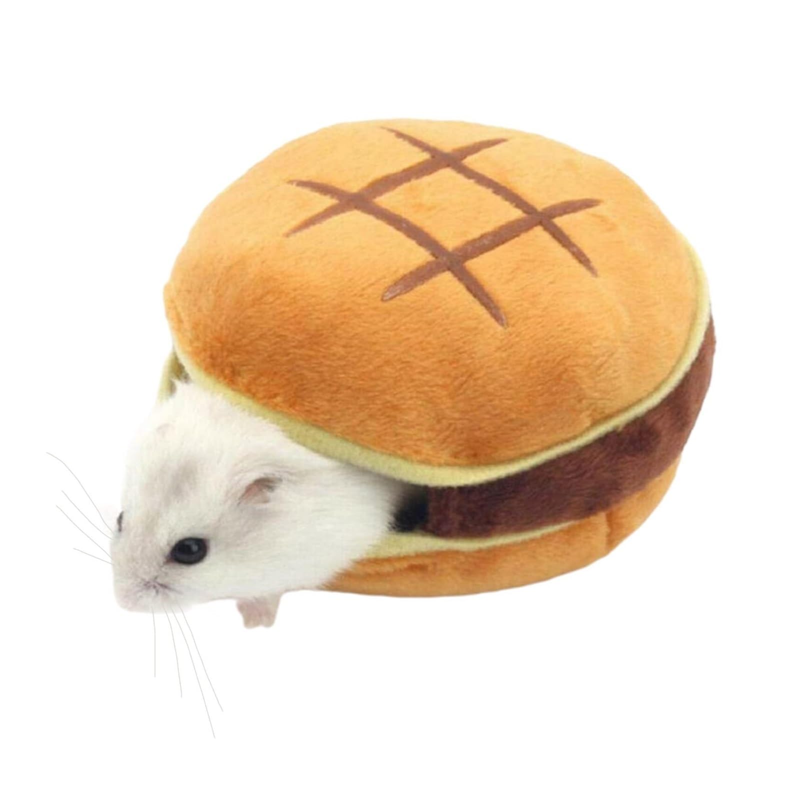 Niche hamster nain hamburger suspendu lit gerbille petit rongeur cage