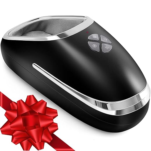 CXELZR Christmas Gifts for Women, Mom, Her, Wife, Fathers Day, Mothers Day, Birthday Gifts for Men, Dad, Husband, Him - Foot Massager Machine with Heat for Plantar Fasciitis, Diabetics