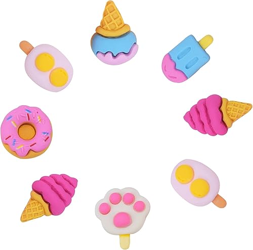 Miniatura 9 de Airssory 30 piezas de plástico de PVC con 5 estilos de plástico Paillette Nohole Charms Cabujones DIY para Bobby Pin Accesorios de Navidad Tema