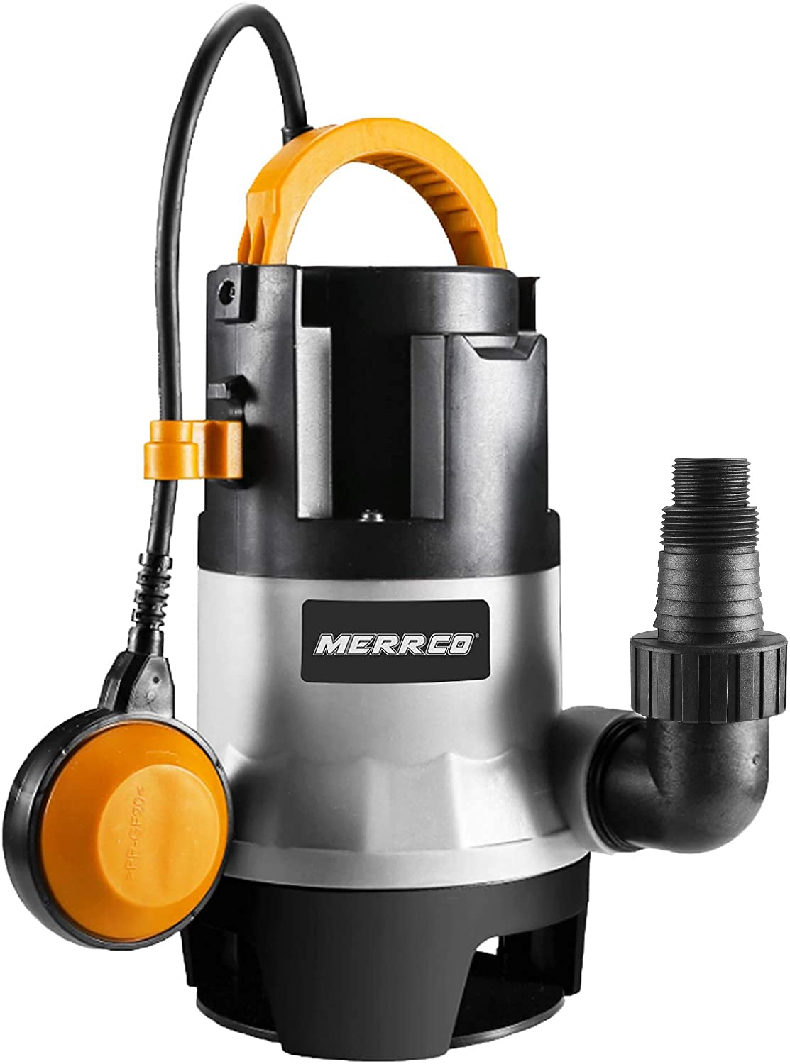 Buy MERRCO 1981GPH Submersible Pump 1/2HP 400W Sump Pump Clean/Dirty