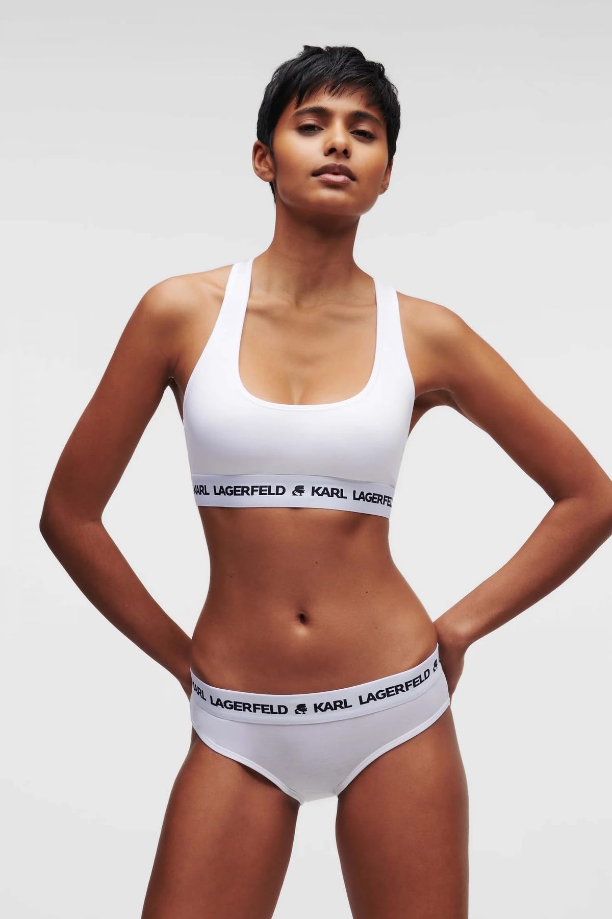 Karl Lagerfeld Donna Logo Bralette