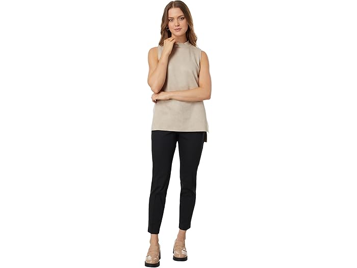 Sleeveless Mock Neck Blouse - Image 1