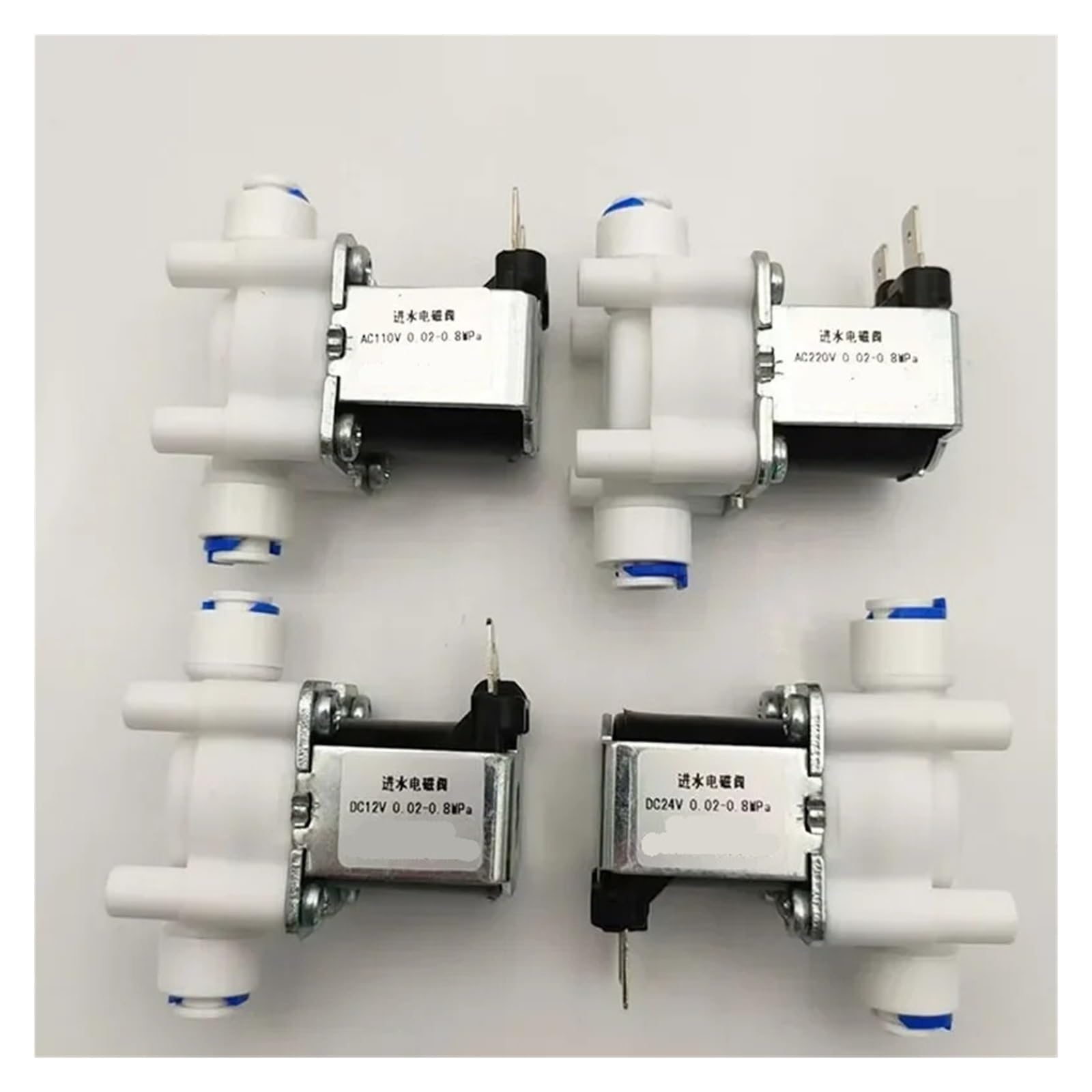 Elettrovalvola elettrica normalmente chiusa da 1/4".