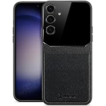 Case Compatible with Zebana Samsung Galaxy S23 FE Zebana Lens Leather Case Black