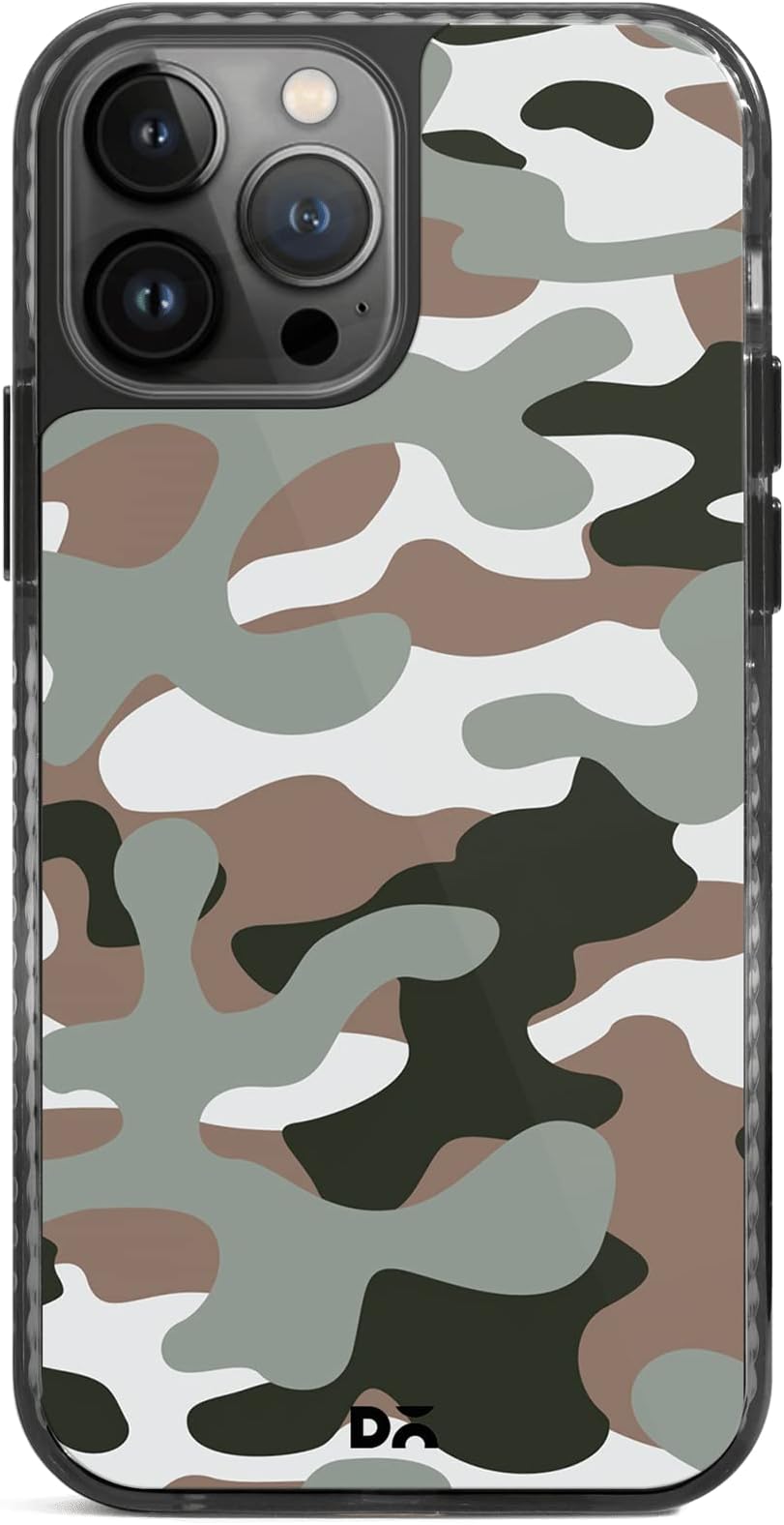 DailyObjects Mobile Phone Case for iPhone 14 Pro Max Printed Camouflage Army Stride 2.0 Stride 2.0 Slim Back Cover | Designer Matte Finish | Hard Ultra Protective & Anti Shock