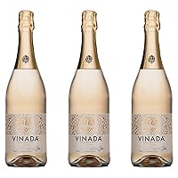 Vista 10 de VINADA - Chardonnay crujiente - Cero alcohol - 25.4 fl oz (3 botellas de vidrio)