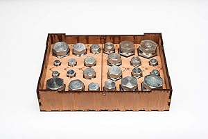 Rocklin Industry Flat Face and JIC Cap and Plug Assortment Kit (Rocklin Industry)