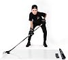 ACE HOCKEY Shooting Pad 30 x 60 with Puck Passer - Synthetic Ice Mat Hockey Puck Rebounder Included - 12.5 sqft Shoot Pad with Double Sided Passer for One Timers - Practice Hockey Shooting, Passing