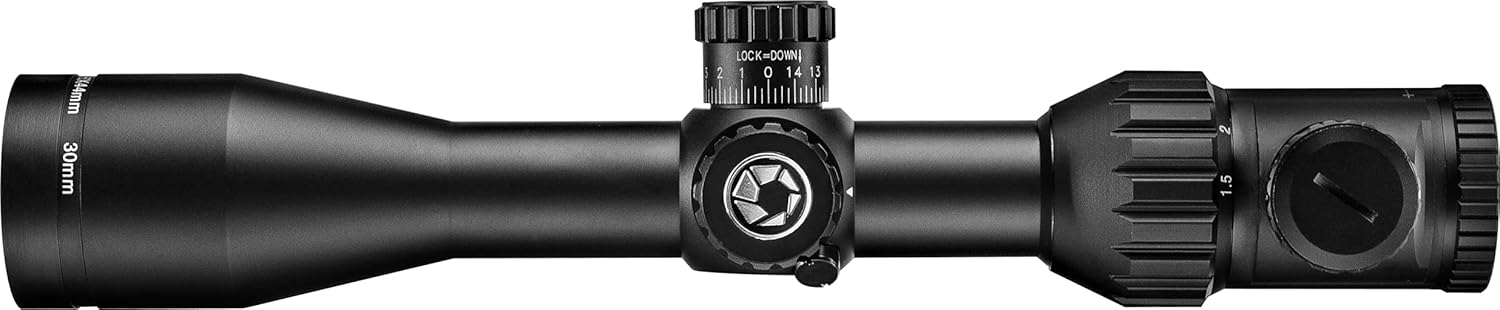 Barska Level Rifle Scope with FMC Lens and Illuminated Mil-Dot Reticle, 30mm Tube