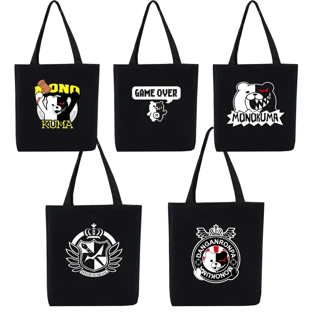 Amazon.co.jp: ダンガンロンパ モノクマ トートバッグ 応援小物