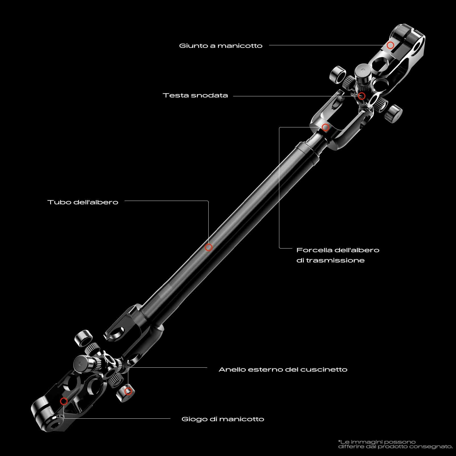 Frankberg Piantone dello sterzo Albero dello sterzo Sotto Compatibile con A4 Avant 8K5 A4 8K2 A4 Allroad 8KH A5 Sportback 8TA A5 8T3 Replace# 8K1419753H
