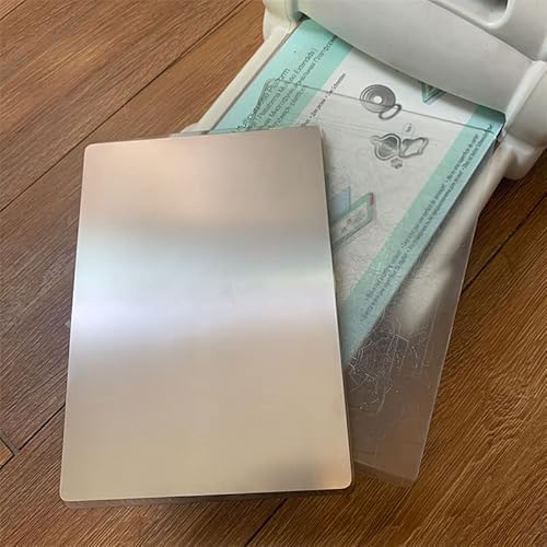 Baofali AZBFUHN-S01M01-TT453X2 2Pcs 8.5X 6Inch Metal Adapter Plate For Die Cutting,Universal Shim Plate Die Cuts Metal Cutting Plate Scrapbooking Tools Metal Plate Adaptor Cutting Machine Metal Shim Metal Adapter Mat thumb #6