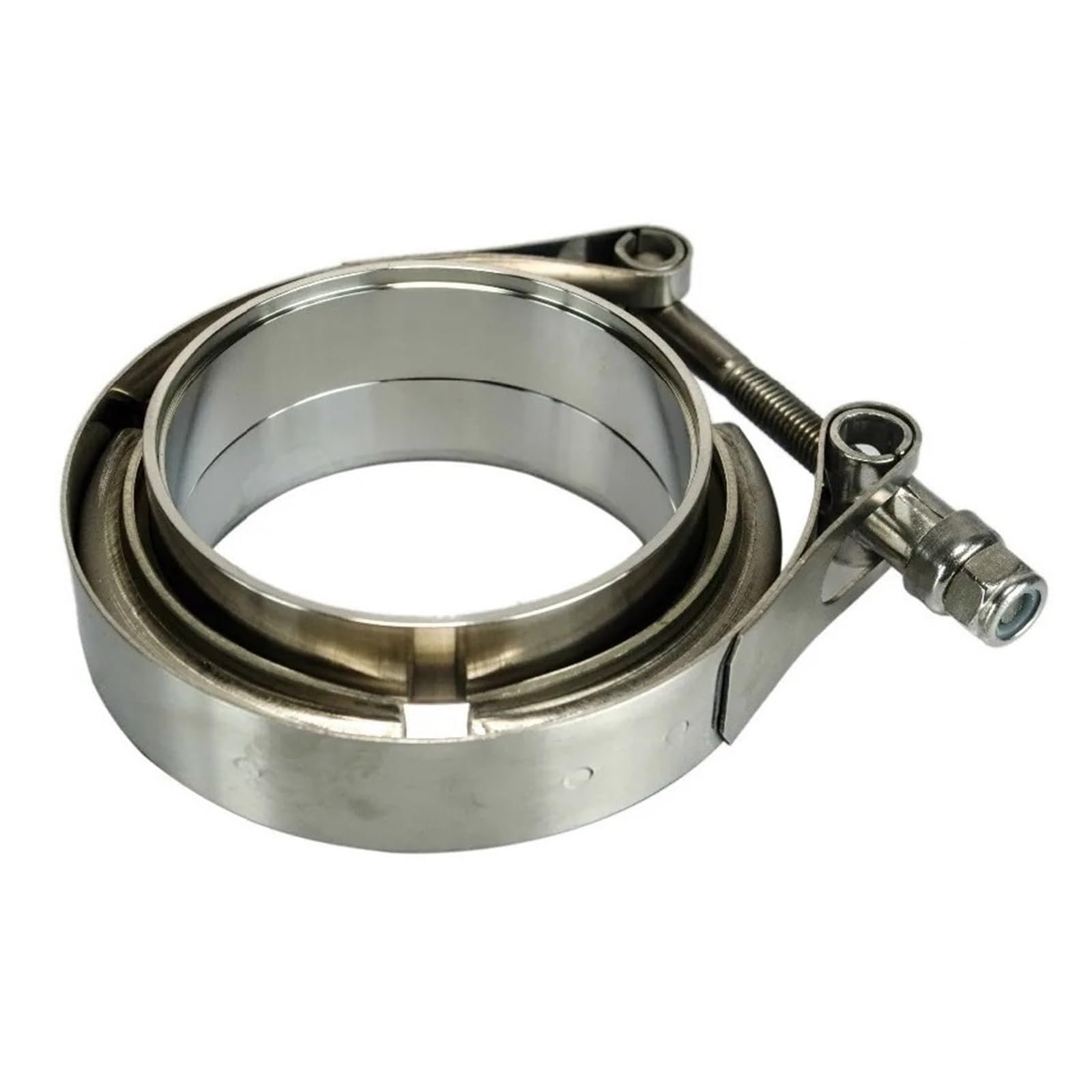 V-Band-Auspuffschelle 1,5–6 Zoll Auspuffflansch V-Band-Schelle V-Band-Schalldämpferschelle(152mm 6inch)