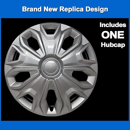 Miniatura 2 de Tapacubos de réplica premium, repuesto para Ford Transit 150, 250 y 350: 2015-2024, e-Transit: cubierta de rueda de 16 pulgadas 2022-2024 (1 pieza)
