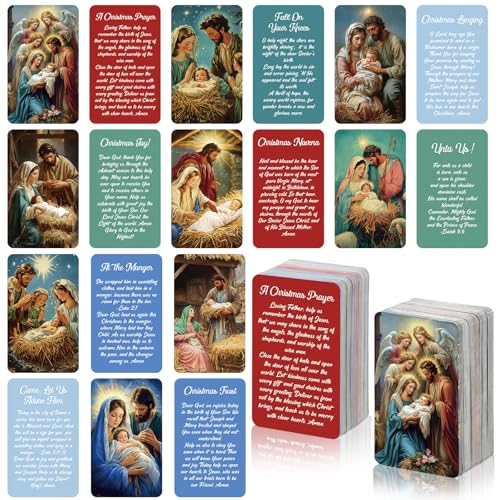 Gaillty 270 Pcs Catholic Prayer Card for Peace Mass Devotional