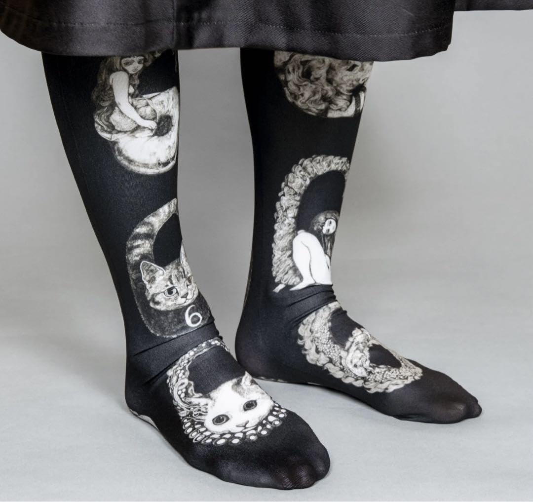 ボリス雑貨店　ヒグチユウコ　タイツ(666) 未開封　完売品 Amazon.co.jp: ボリス雑貨店 ヒグチユウコ タイツ666 : ファッション