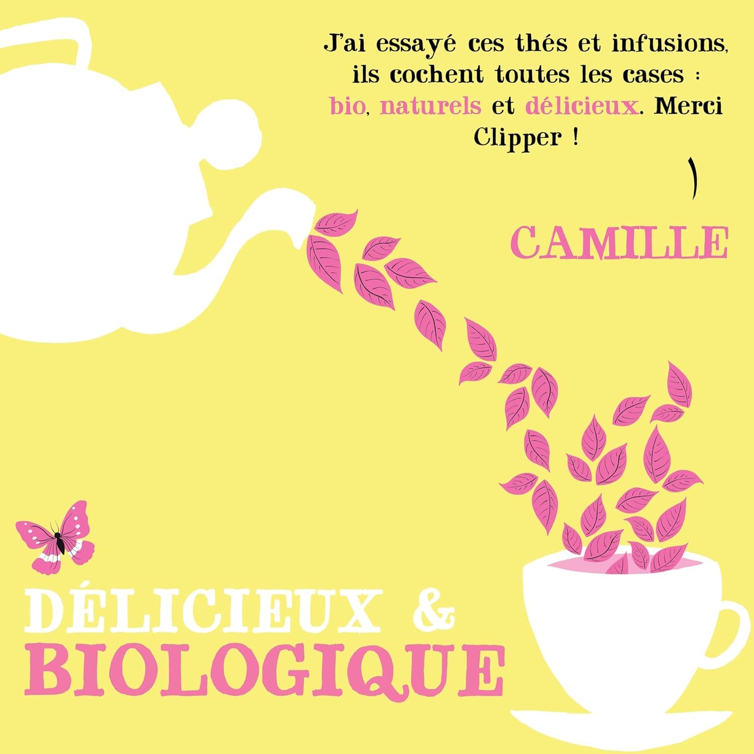 CLIPPER - Coffret Découverte Thé Et Infusion Bio - Coffret Cadeau - 6 X 10 Sachets De Thés Et D'infusions Clipper
