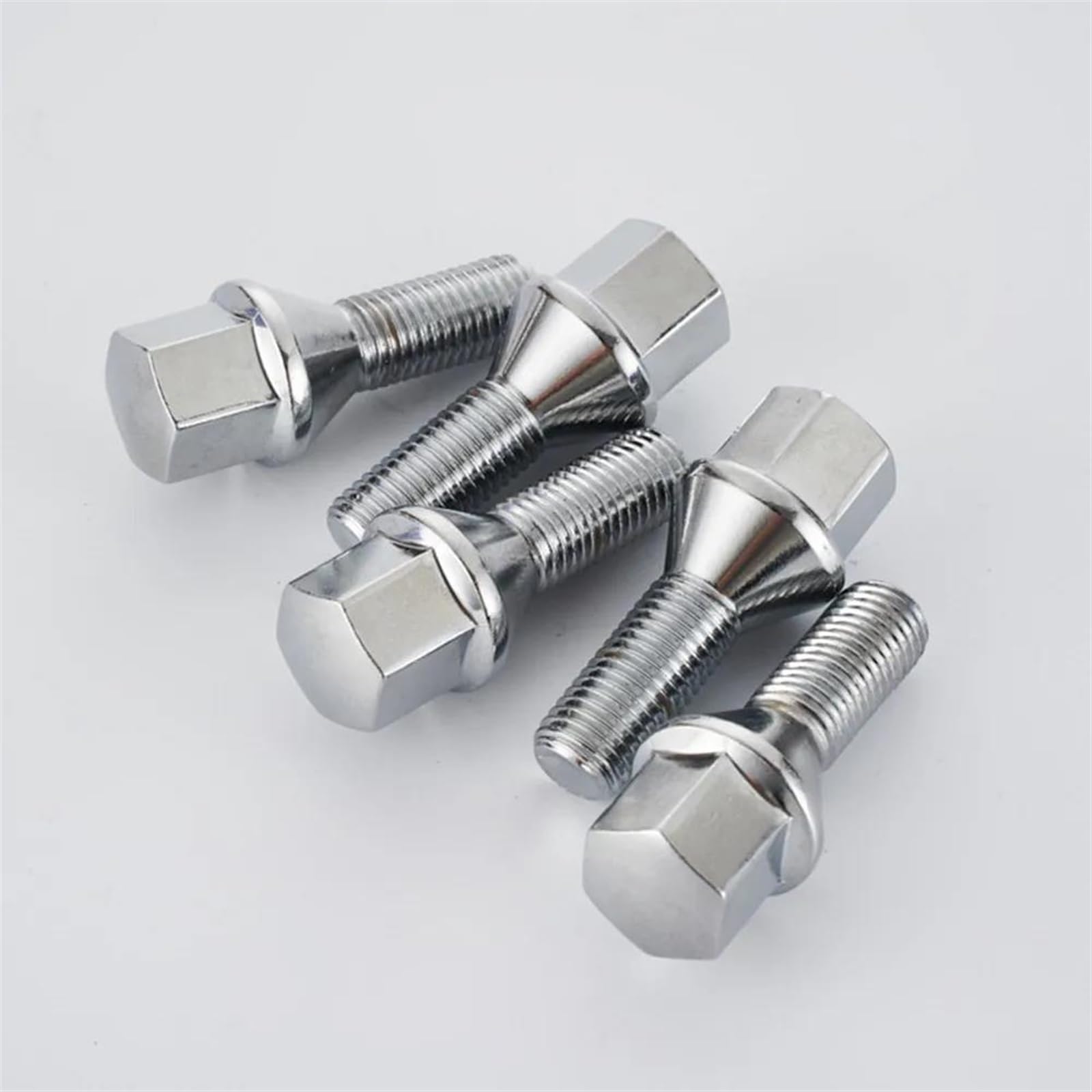 MObyat Radschrauben Kompatibel Mit Jeep Für Cherokee Und Compass - 20 Stück, 12 X 1,25, 28 Mm Schaftlänge, Sechskant 17 Mm - 53182366