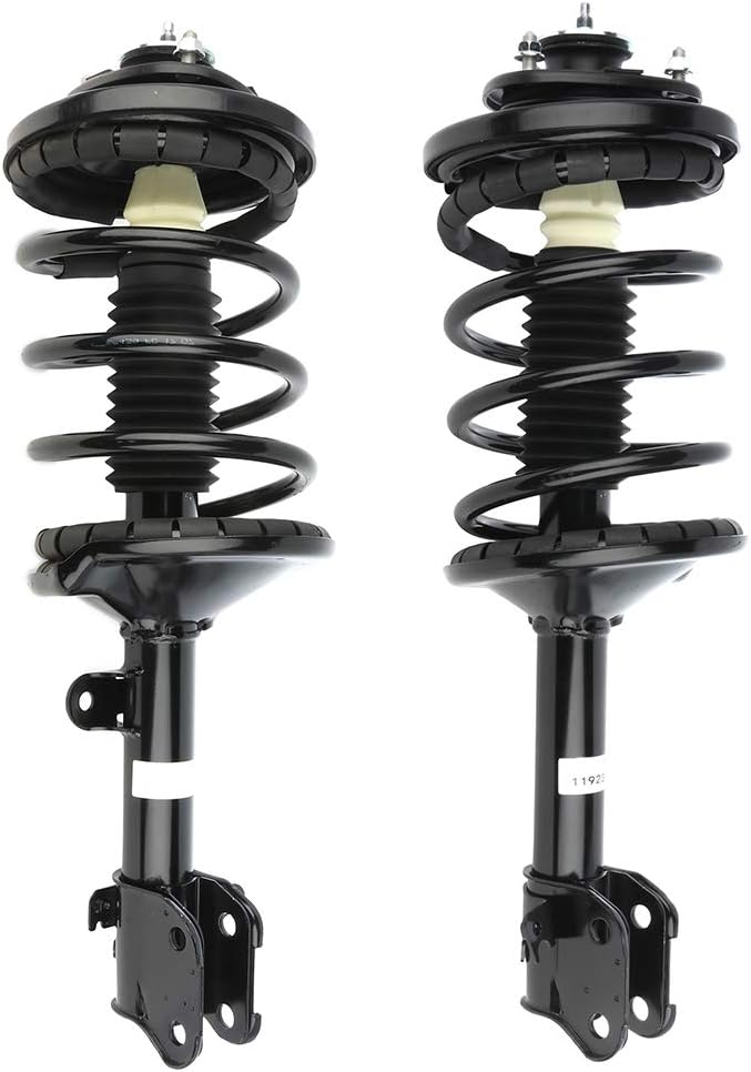Front Complete Struts Shocks Assembly w/Coil Spring Fit 2003-2008 for Honda Pilot, 2001-2002 for Acura MDX, Replace 172975 172974 - Set of 2