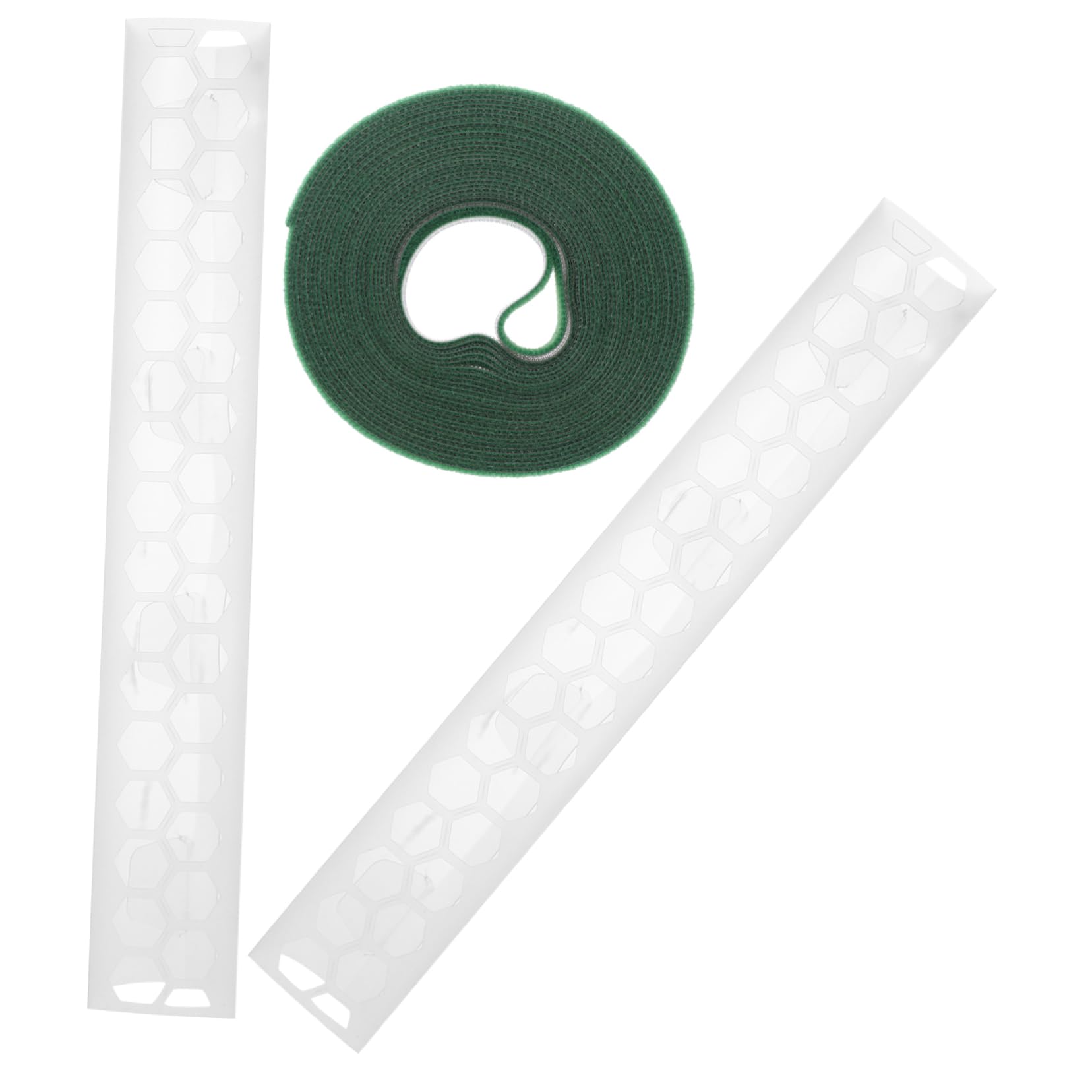 Kisangel 3 Sätze Moosstange aus Kunststoff Pflanzenpfähle Stand Trainingsclips für Pflanzenstämme Haken Baum Pflanzenstangen pflanzenrankhilfen Moos Pflanzenpfosten Kleiner Moosstab Plastik