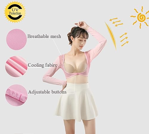 Miniatura 2 de Chal de golf refrescante para mujer, para exteriores, protección solar