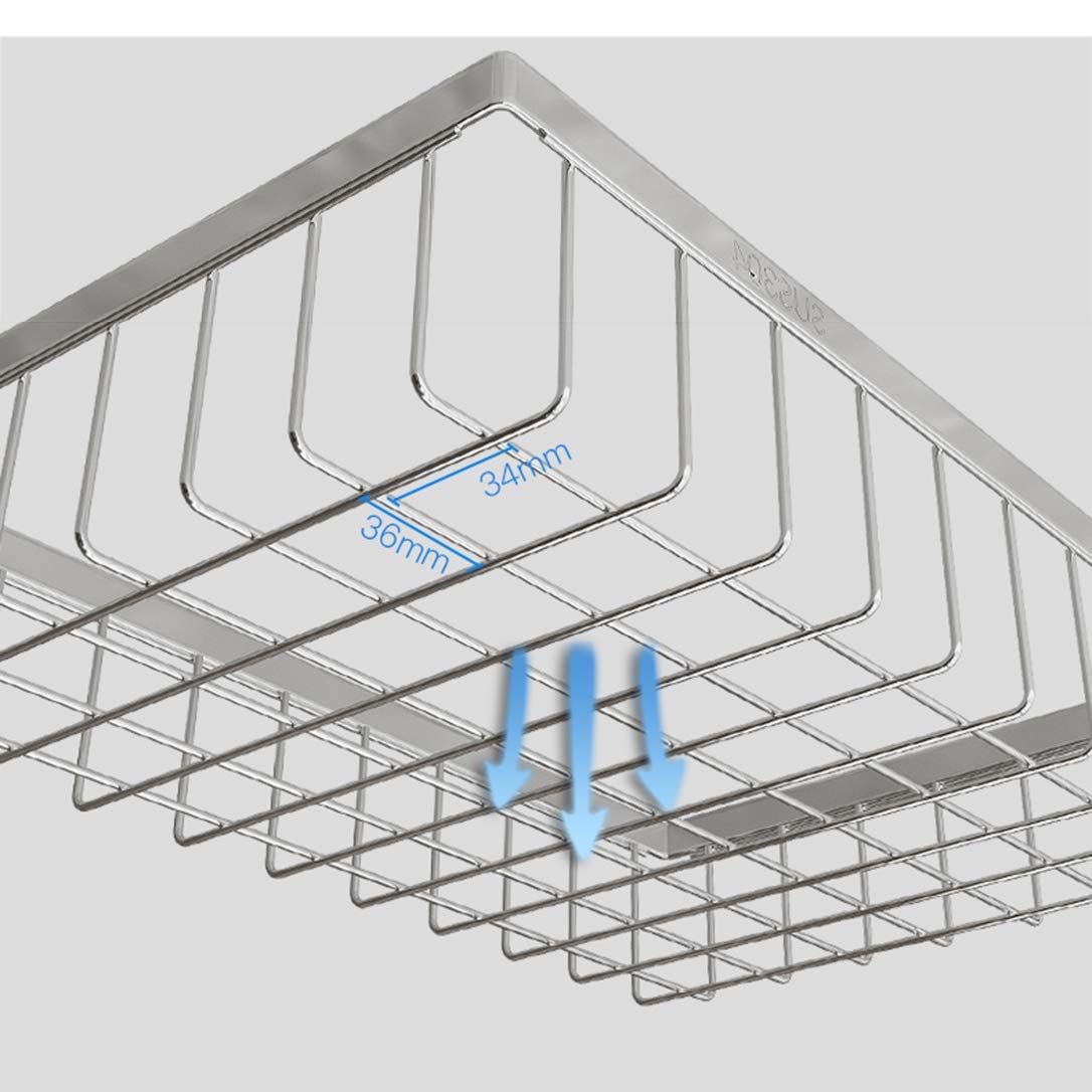 ZYFA Carrello Cucina a 3 Piani Servizio,con Rotelle Bloccabili, Scaffale Portaoggetti Mobile in Acciaio,Carrello Portaoggetti Multiuso, Carrello Salvaspazio, Scaffale Rete Metallica Contenitori