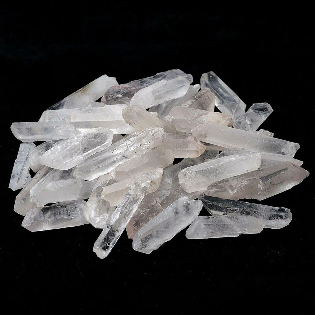 Decoración for el hogar de , 50g/100g/300g, piedra de cristal curativo transparente, cuarzo blanco, punto de cristal de cuarzo, regalos , cristal Natural decoración de la habitación ( Size : 300g )
