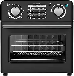 Fritadeira Air Fryer 10 Litros 110v ou 220v 1000W Preta Forno de Bancada Elétrico (220V)