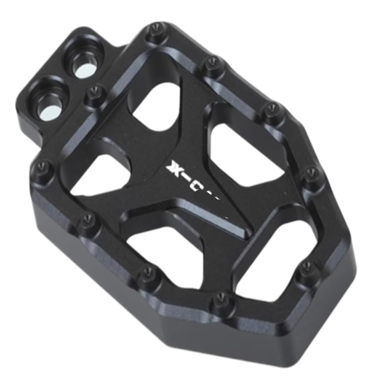For Morini for X-Cape 650 Pedale leva freno moto Estensione allargata Pedana sedile Freno posteriore(Black)