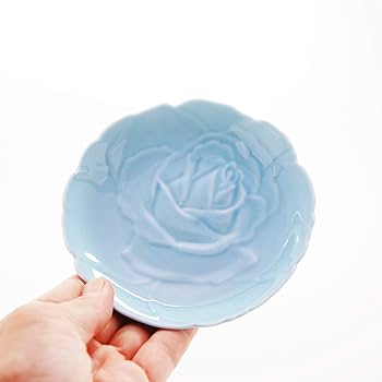 香蘭社 ガラス皿 5枚セット ローズ 薔薇 バラ柄 香蘭社】ローズガーデン アソート 5枚 セット 薔薇のお皿