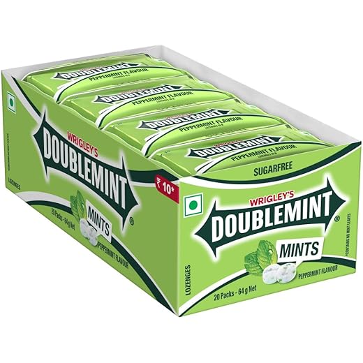 Doublemint Sugarfree Mints Box 64g