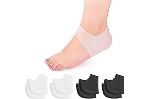 Premium Silicone Heel Protectors for Comfort and Pain Relief