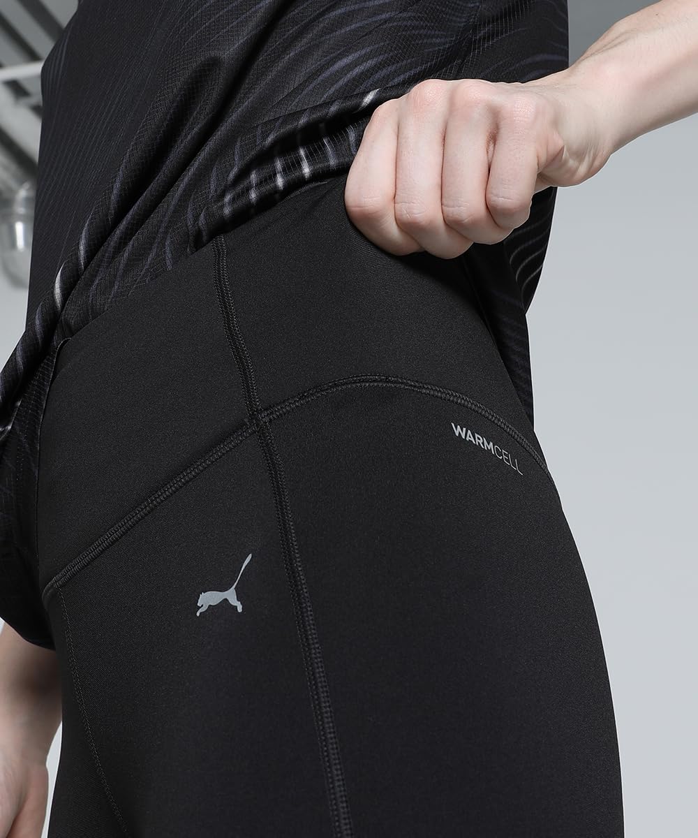 PUMA Damen Run Microfleece Laufhose S Black