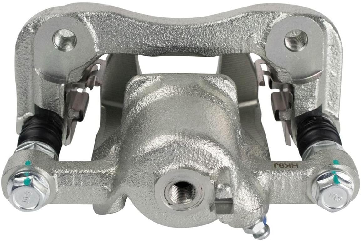 Disc Brake Caliper Assembly Rear Right Passenger Side Steel Cast Iron with Bracket and Hardware 1-Piston Quantity for Hyundai for Sonata 2.4L 2008-2010 C51639 CLA31911