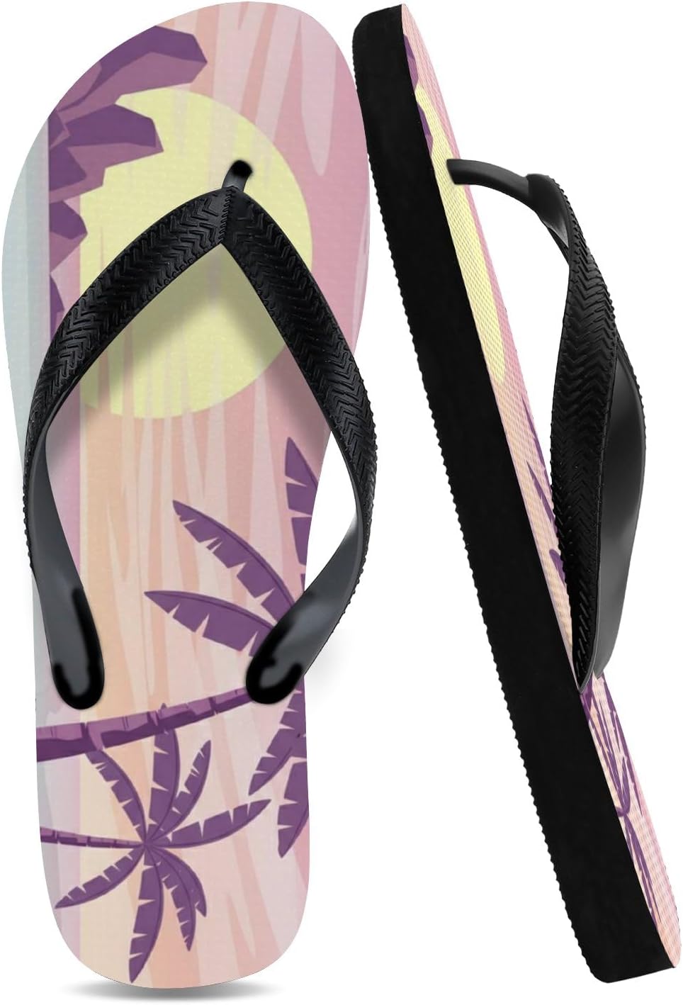 Shower Flip Flops Bathroom Shower Shoes Non-Slip Basic Thong Sandals Flat Sandals Perfect For Daily Casual Outfits& Use