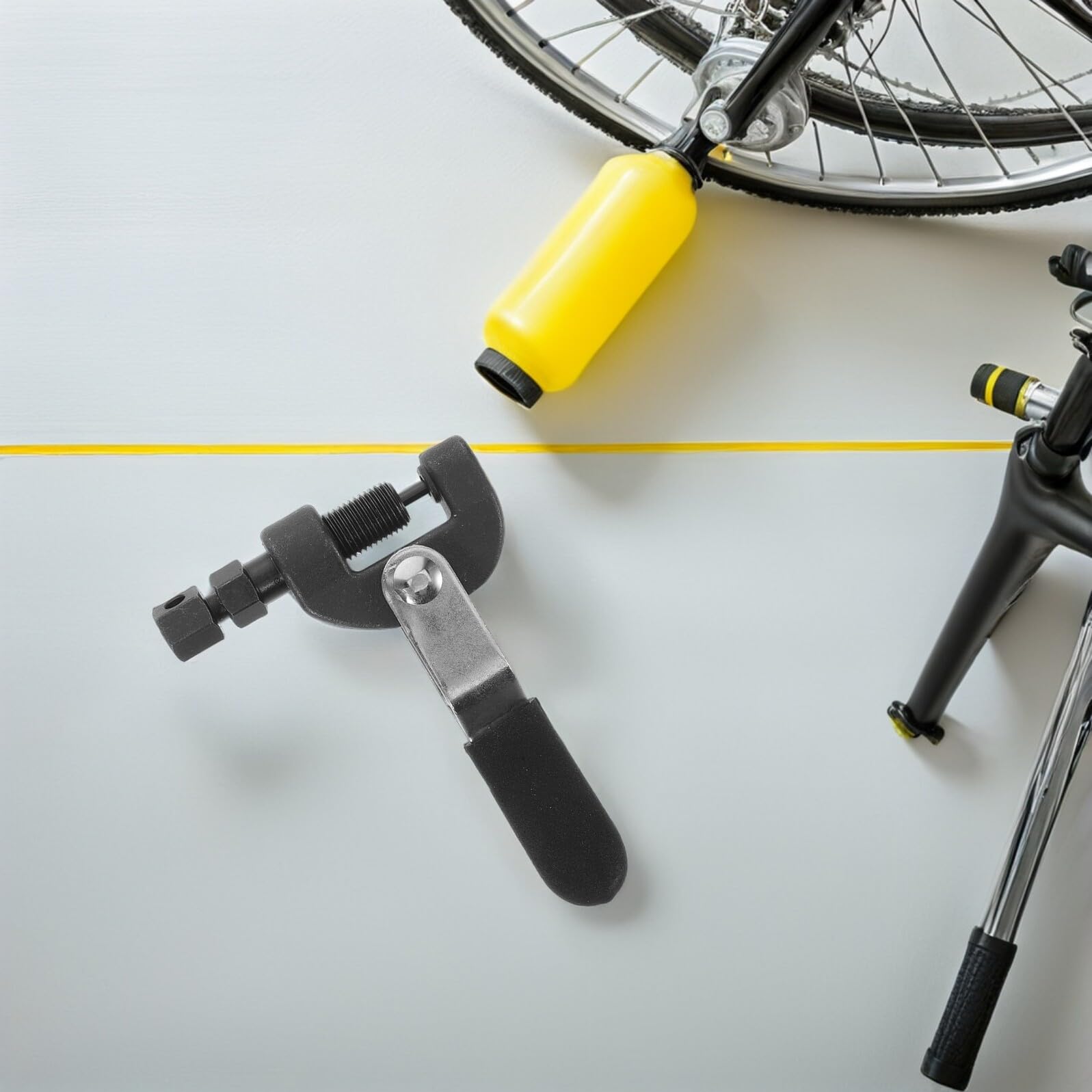 Hemobllo Quitacadenas para Motocicleta de Herramientas Divisor de Eslabones Herramienta de Reparación para Cadenas de Bicicleta de Montaña
