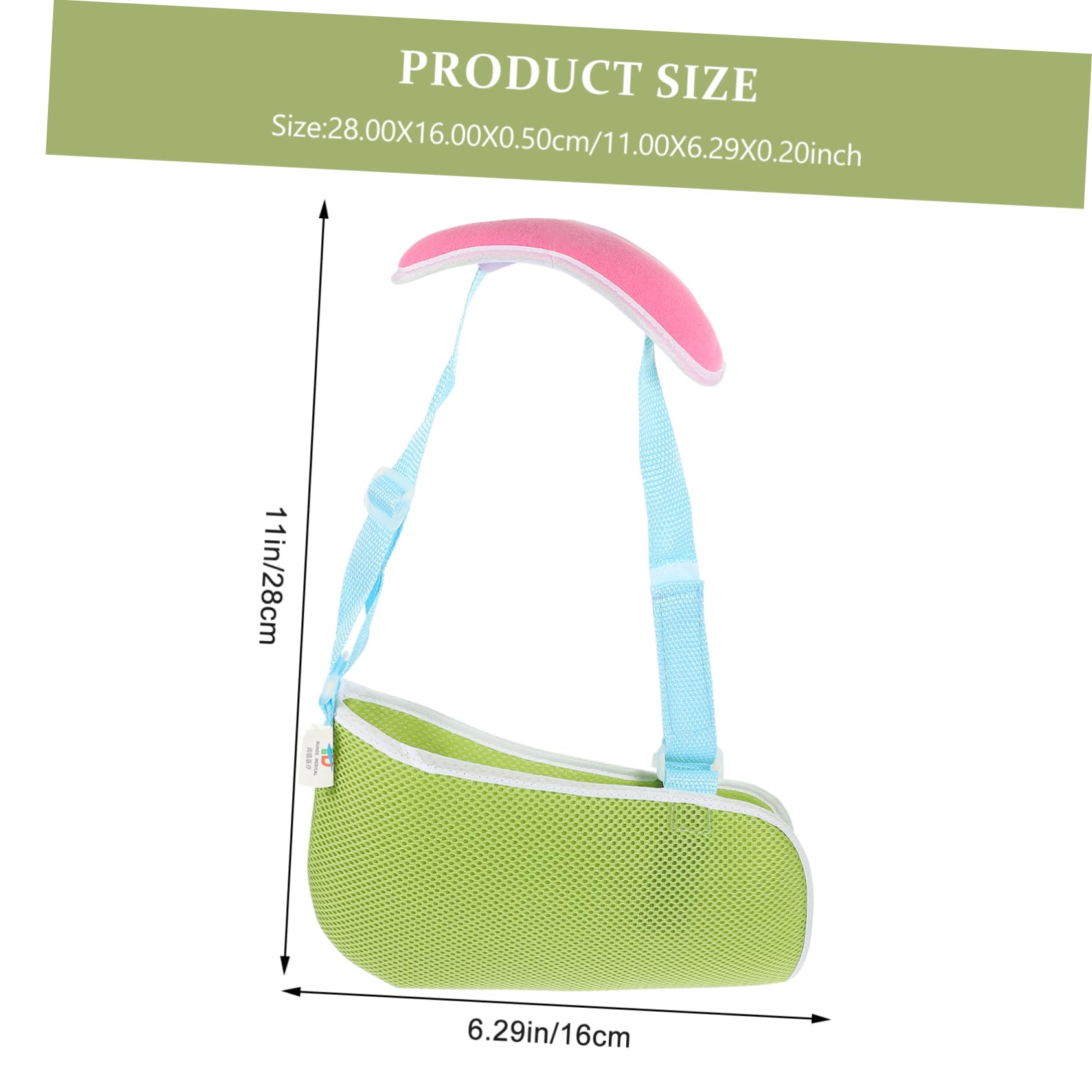 GALPADA Boy Girl Arm Support Sling for Fracture Fixation Forearm Support Brace Breathable Mesh for Shoulder Dislocation and Elbow Injuries