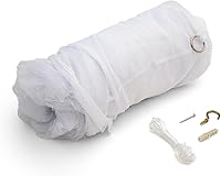 Coghlan's Hiker's Double Rectangular Mosquito Net - Fine Mesh Bug Shield for 2 Sleepers, Camping Hiking 63x78x59 Inch