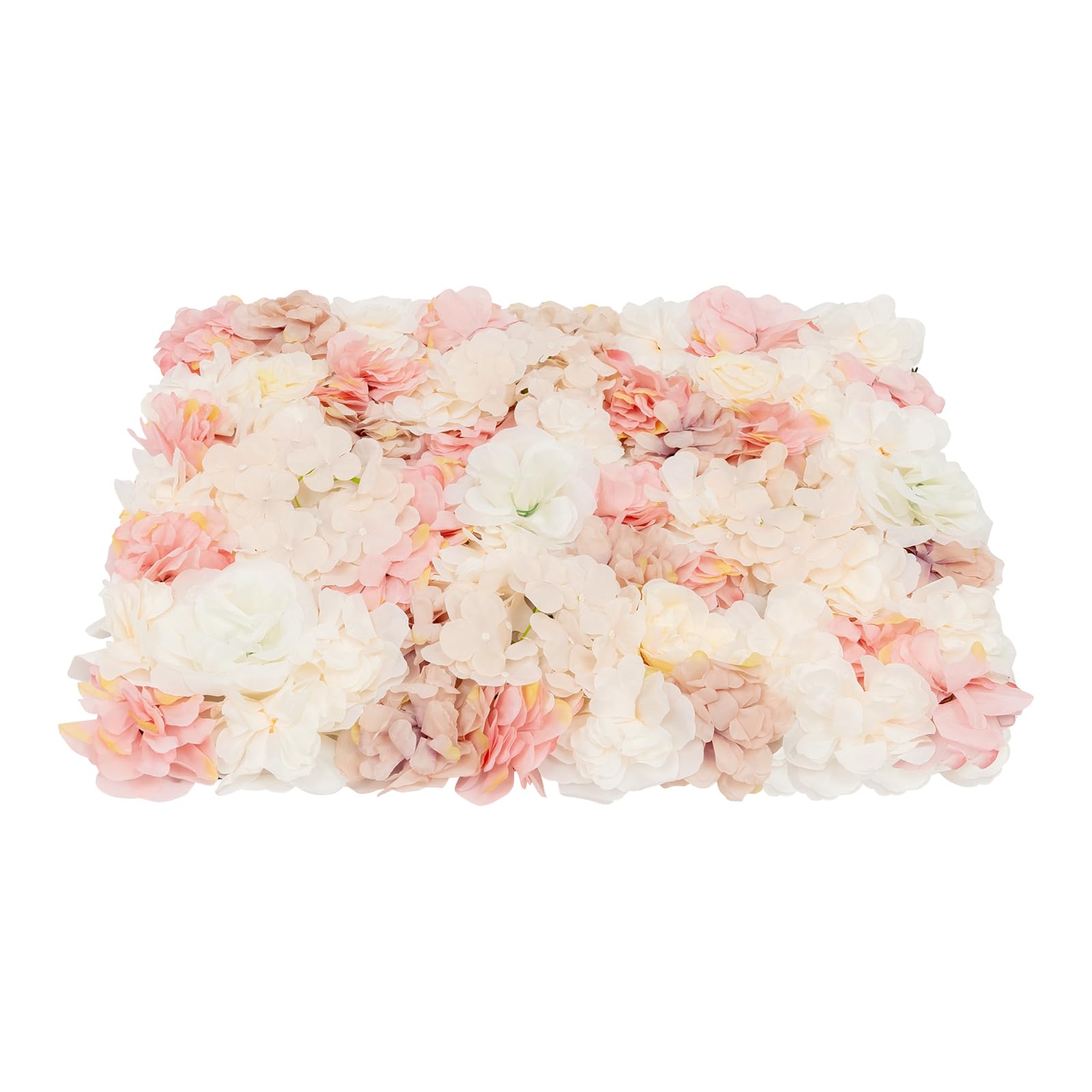 Künstliche Blumenwand Blumen-Wandpaneel 20 Stück 60x40cm Wandpaneel Mit Echten Seidenblumen Dahlien Und Rosen Einfach Wandmontiert Und Vollständig Wartungsfrei Als Wanddekorationskulisse