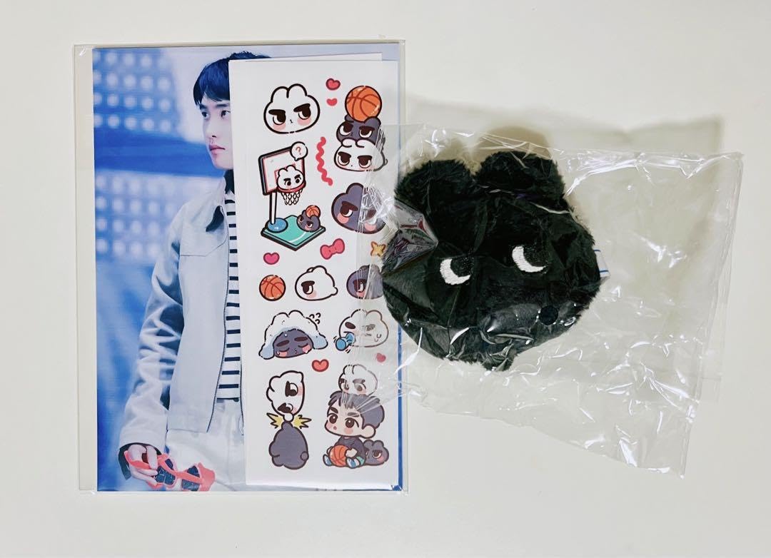 Amazon.co.jp: EXO D.O. ギョンス ディオ ぬいぐるみ （Black） : おもちゃ