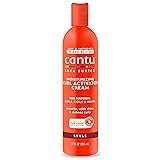 Cantu Moisturizing Curl Activator Cream with Shea Butter for Natural Hair, 12 fl oz Shae butter 12 Fl Oz (Pack of 1)