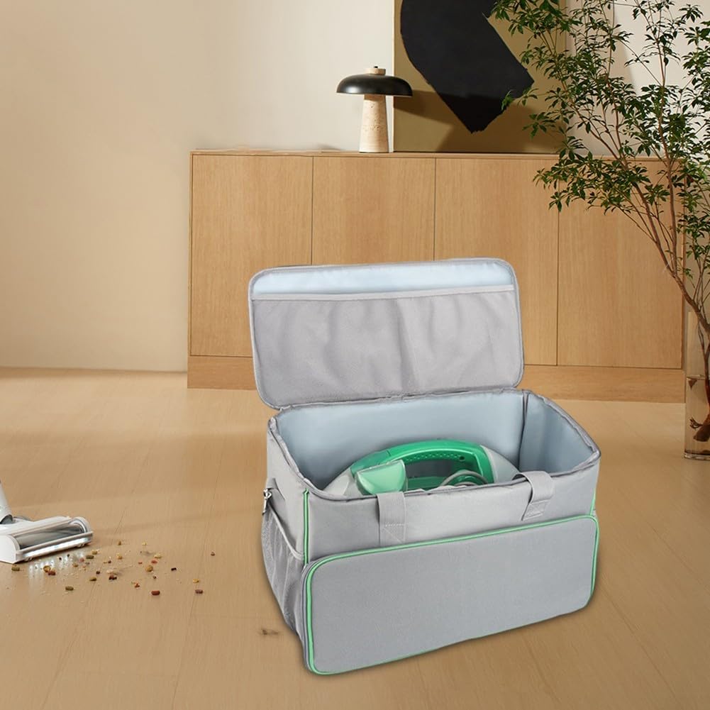 Sac de rangement portable pour nettoyeur de tapis Bissell 1400B conçu pour éviter la poussière et protéger l'équipement pendant le transport