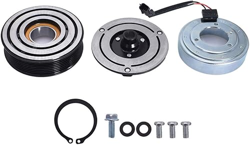 Miniatura 3 de WFLNHB Reemplazo del kit de montaje de bobina de embrague del compresor de CA AC para Nissan Maxima 2009 2010 2011 2012 2013 2014 3.5 litros motor