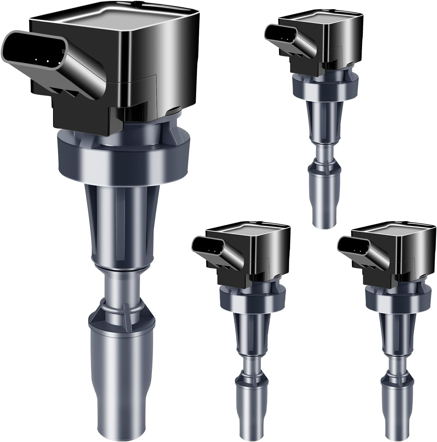 UF817 Ignition Coils Pack Fits (L4 1.6L) for Hyundai Sonata 2015 2016 2017 2018 2019, Elantra 2017-2019, Elantra GT Kona Tucson, Fits for Kia Forte5 Optima 2016-2020, Soul 2020-2021