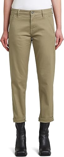 G-STAR Para Mujer Pantalones Kate Boyfriend, Verde (ensis Green D25257-C105-6057