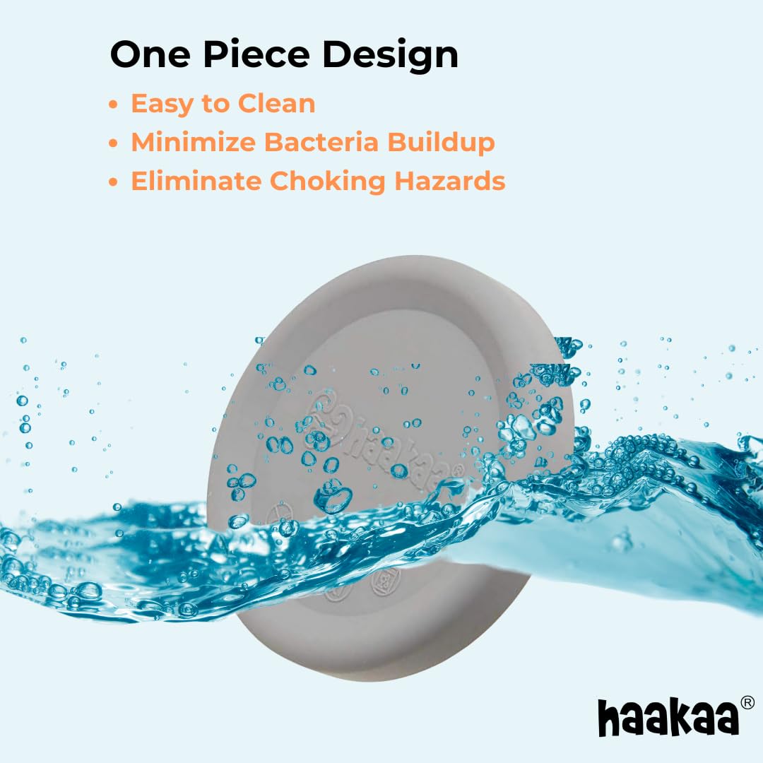 Haakaa Leak-Proof Silicone Cap, 1 pk, Fit All Haakaa Breast Pumps, BPA PVC and Phthalate Free 1 Count (Pack of 1)