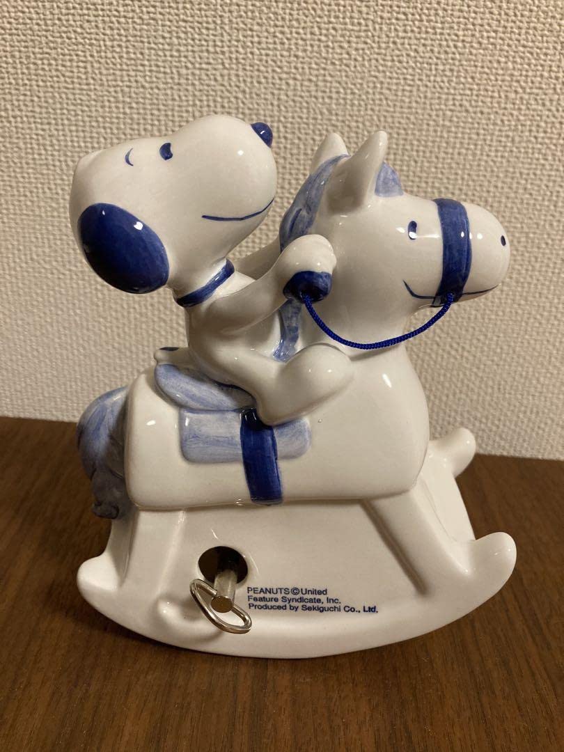 Amazon | オルゴール PEANUTS デイジーヒルパピーズOG木馬  