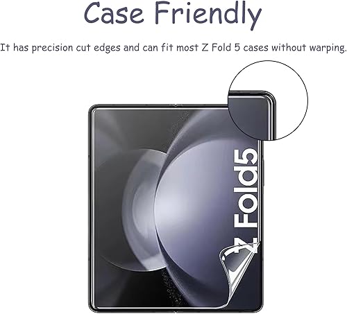 Miniatura 18 de Protector de pantalla para Samsung Galaxy Z Flip 4 (no de vidrio), película protectora de TPU flexible transparente de cobertura completa